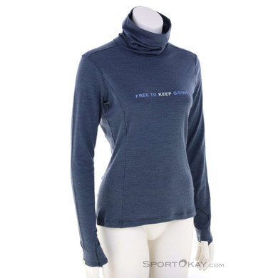 Karpos Coppolo Merino High Neck Damen Shirt-Dunkel-Blau-XL