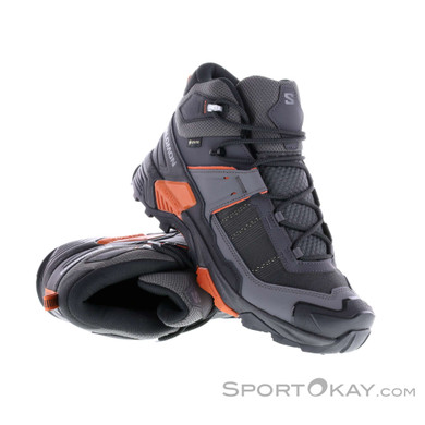 Salomon X Ultra 5 Mid GTX Herren Wanderschuhe Gore-Tex-Anthrazit-10
