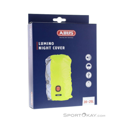 Abus Lumino Night Cover 20-25l Regenhülle-Gelb-One Size