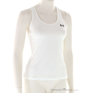 Under Armour Tech Mesh Racer Tank Damen Tanktop-Weiss-XS