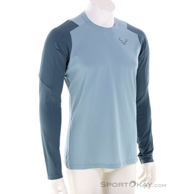 Dynafit Transalper LS Herren Funktionsshirt-Blau-M