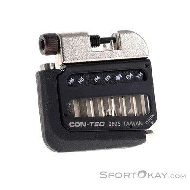 Contec Pocket Gadget - PG1 Multitool-Schwarz-One Size