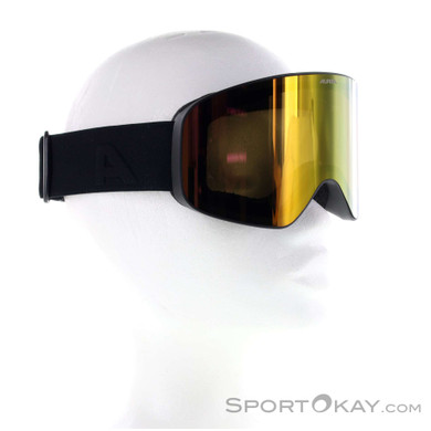 Alpina Fernie Q-Lite Kinder Skibrille-Schwarz-One Size