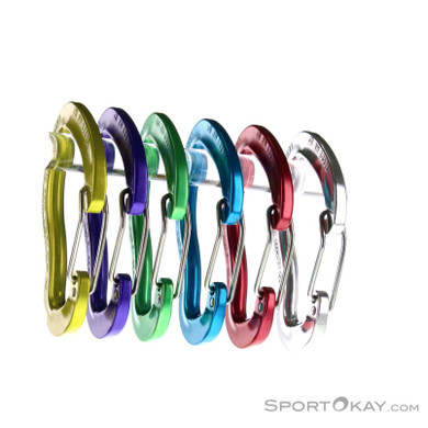 Austrialpin Micro Wire 6er Carabiner Set