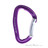 Petzl Djinn Bent Gate Schnappkarabiner-Lila-One Size