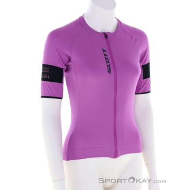 Scott Endurance Pro Damen Bikeshirt-Lila-S