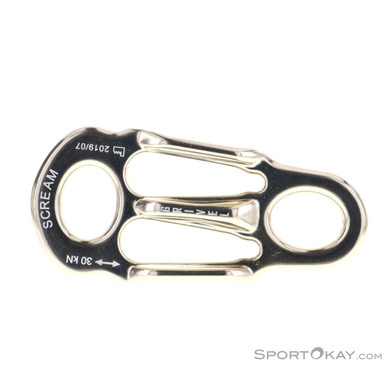 Grivel Scream Sicherungsgerät-Grau-One Size