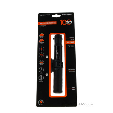 SKS Germany AirFlex Explorer AV/SV Minipumpe-Schwarz-One Size