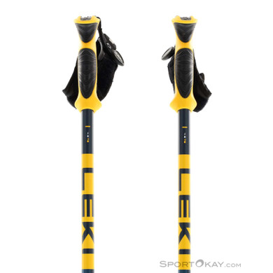 Leki Spitfire Lite S Kinder Skistöcke-Gelb-100