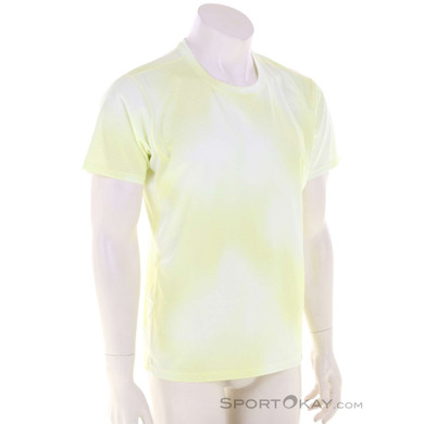 Brooks Dash Printed Herren T-Shirt-Gelb-S