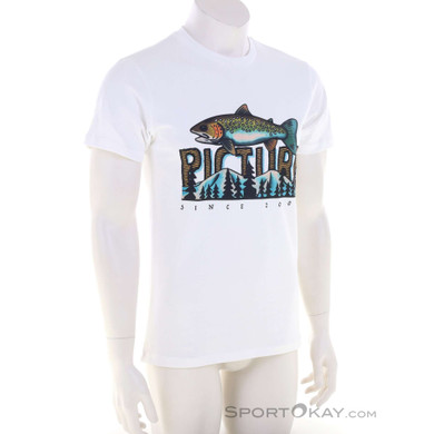 Picture Saywhat Herren T-Shirt-Weiss-M
