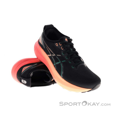 Asics Gel-Kayano 31 Herren Laufschuhe-Schwarz-8
