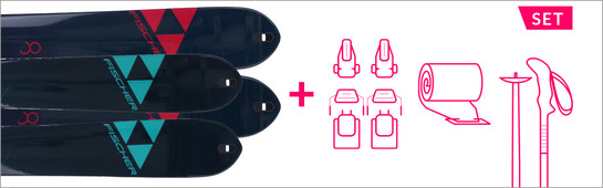 SKITOUREN FISCHER X-TREME 82mm AKTION bis -50% > 3er SET ab 529€  >  4er SET ab 549€