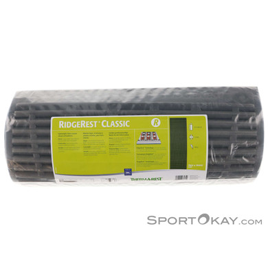 Therm-a-Rest Ridgerest Classic Regular 183x51cm Isomatte-Schwarz-One Size