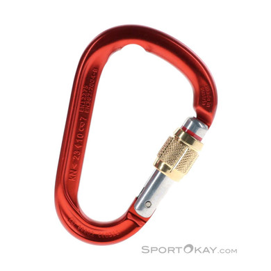 Austrialpin Rondo GI HMS-Karabiner-Rot-One Size