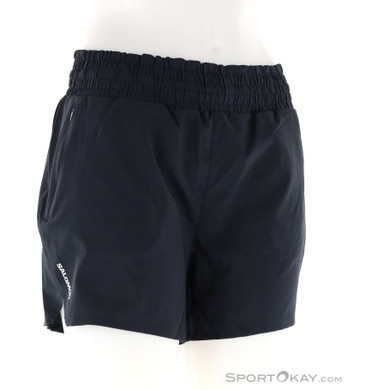 Salomon SHKout Core Damen Laufshort-Schwarz-S