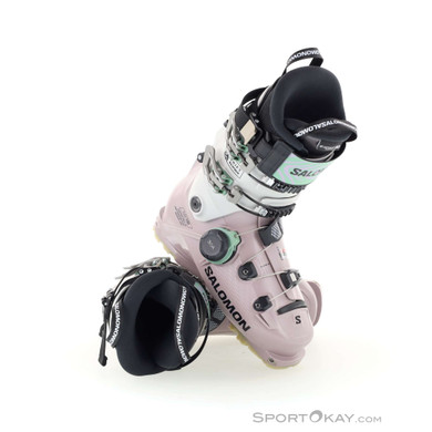 Salomon Shift Supra Boa 130 GW Herren Freerideschuhe-Silber-28,5