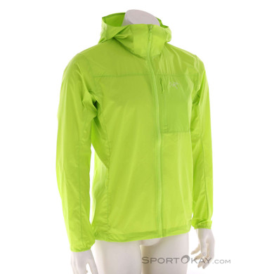 Arcteryx Squamish Hoody Herren Outdoorjacke-Hell-Grün-M
