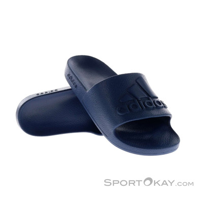 adidas Aqua Adilette Sandalen-Dunkel-Blau-7