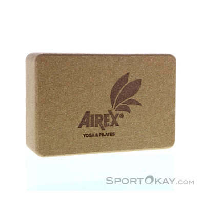Airex Eco Cork Yogablock-Braun-One Size