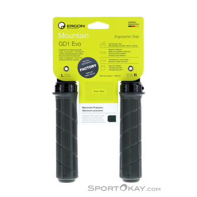 Ergon GD1 Factory Griffe-Schwarz-One Size