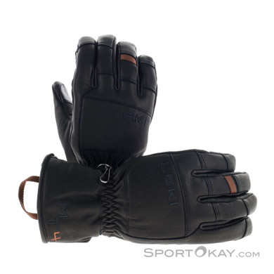 Leki Montera Prime Tourenhandschuhe-Schwarz-9,5