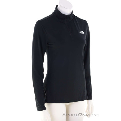 The North Face Flex 1/4 Zip Damen Sweater-Schwarz-M