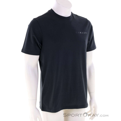 Oakley Ellipse Bark Metal Herren T-Shirt-Schwarz-L