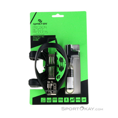Syncros Cage iS CO2 Flaschenhalter-Schwarz-One Size