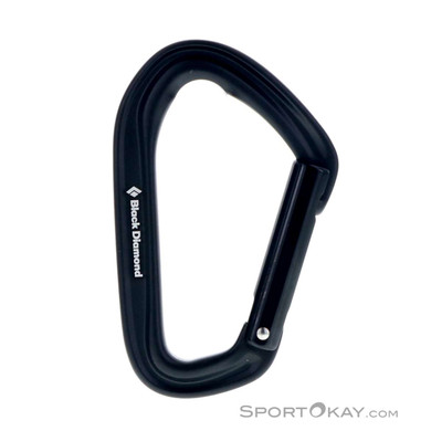 Black Diamond HotForge Straight Gate Carabiner