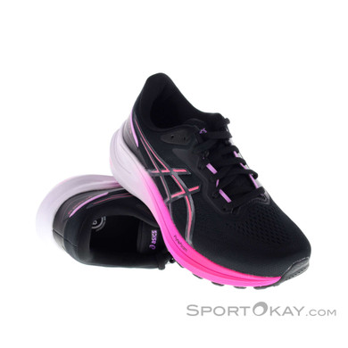 Asics GT-1000 13 Damen Laufschuhe-Schwarz-8,5