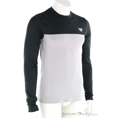 Dynafit Traverse S-Tech L/S Herren Funktionsshirt-Schwarz-XS-S