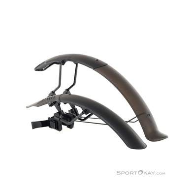 Topeak Tetrafender G1 & G2 Schutzblech Set-Schwarz-One Size