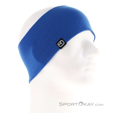 Ortovox 120 Cool Tec Logo Stirnband-Blau-One Size