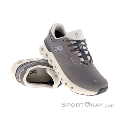 On Cloudrunner 2 Waterproof Herren Laufschuhe-Braun-9