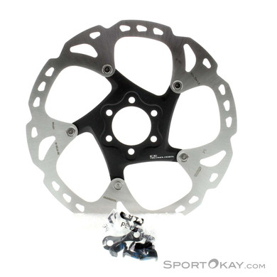 Shimano XT SM-RT86 180mm 6-Loch Bremsscheibe-Grau-One Size