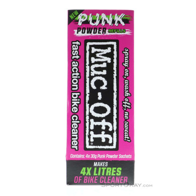 Muc Off Punk Powder 4er Reiniger Set-Pink-Rosa-One Size