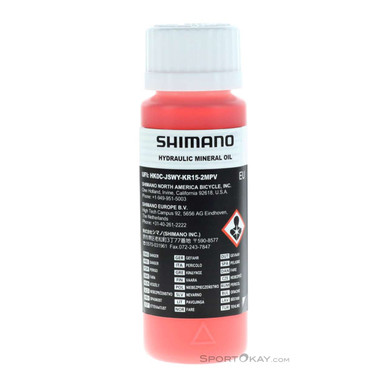 Shimano Mineralöl 100ml Bremsflüssigkeit-Rot-100