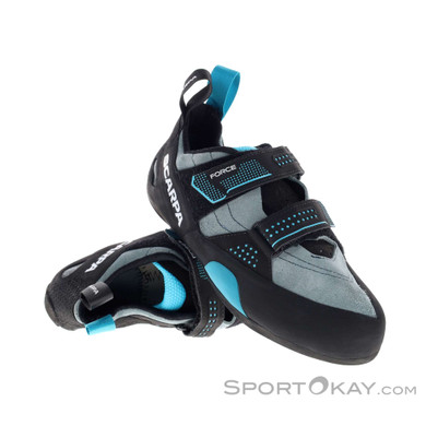 Scarpa Force Kletterschuhe-Blau-42