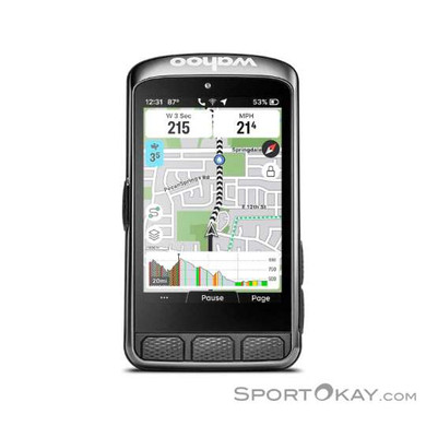 Wahoo Elemnt ACE Fahrradcomputer-Schwarz-One Size