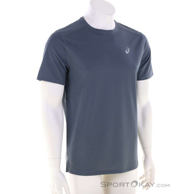 Asics Core SS Top Herren T-Shirt-Grau-L