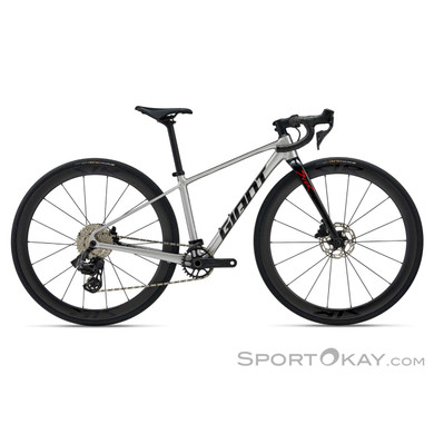 Giant Seek 1 27,5" 2026 Kinder Rennrad-Silber-M