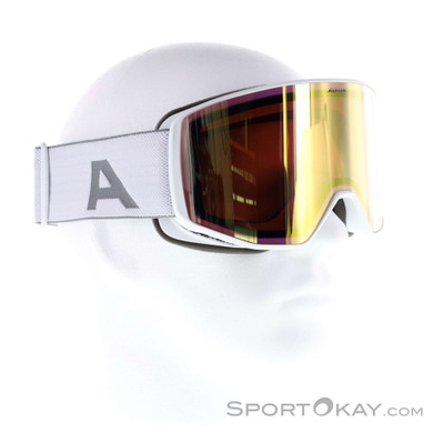 Alpina Venet Q Skibrille-Weiss-One Size