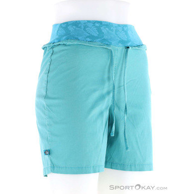E9 Hit Damen Klettershort-Türkis-M