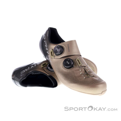 Shimano SH-RC903S Road SE Wide Herren Rennradschuhe-Gold-42