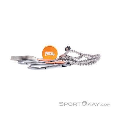 Petzl Scorpio Eashook Klettersteigset-Grau-One Size