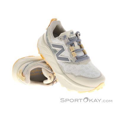 New Balance Hierro v9 Damen Traillaufschuhe-Hell-Grau-9