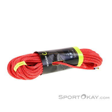 Edelrid Boa 9,8mm 50m Kletterseil-Rot-50