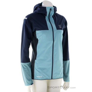 Haglöfs L.I.M Alpha Hood Damen Outdoorjacke-Blau-S