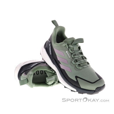 adidas Terrex Free Hiker 2 Low GTX Damen Traillaufschuhe Gore-Tex-Grün-6
